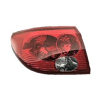 Saturn L200/L300 Driver Side Tail Light Housing Includes Lens Sedan - GM2818179