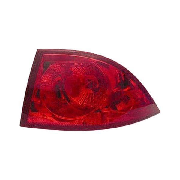 Buick Lucerne Passenger Side Tail Light Housing Outer Lamp Includes Lens - GM2819177
