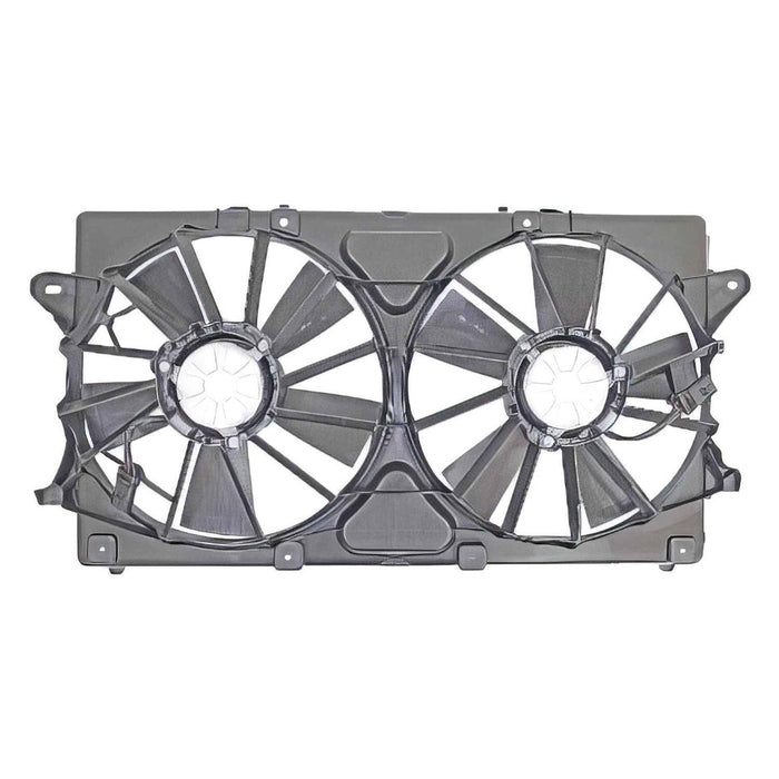 Chevrolet Silverado 1500/1500 LTD/Suburban/Tahoe/GMC Sierra 1500/Sierra 1500 Limited/Yukon/Yukon XL/Cadillac Escalade/Escalade ESV Engine Cooling Fan Assembly W/O Max Trailering Pkg Dual Fan Assy 5.3L V8/6.2L V8 - GM3115349