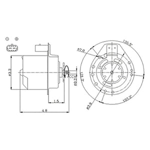 Engine Cooling Fan Motor image