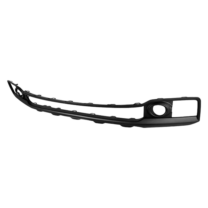 Honda Ridgeline Front Bumper Insert W/O Fog Lamps Center Garnish/Lower Grille Surround Matte Dark Gray - HO1037105