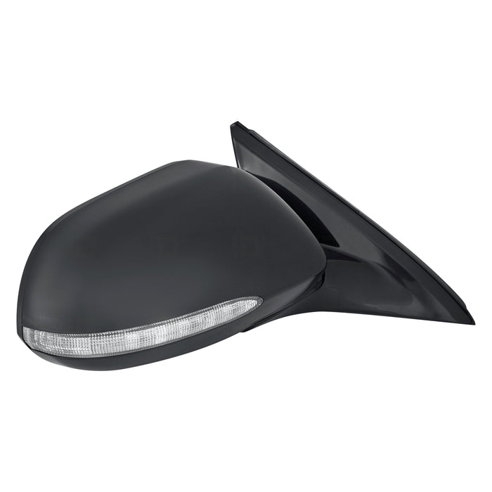 Honda Accord Hybrid Passenger Side Door Mirror Mirror Power Heat W/Lamp Smooth Cover Assembly - HO1321234