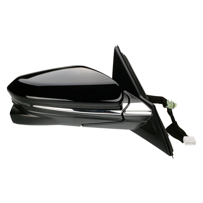 Honda Civic Passenger Side Door Mirror Power Heated W/Side View Camera W/Signal Lamp W/Cover Assembly - HO1321287
