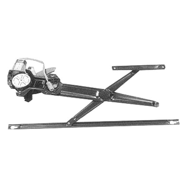 Honda Civic Front Driver Side Window Regulator Power Regulator Only - HO1350113