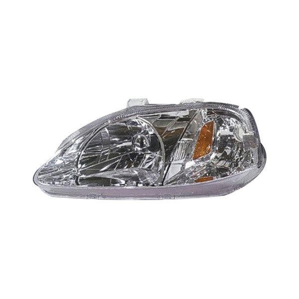 Honda Civic Driver Side Headlight Assembly Includes Side Marker Lamp Composite - HO2502113
