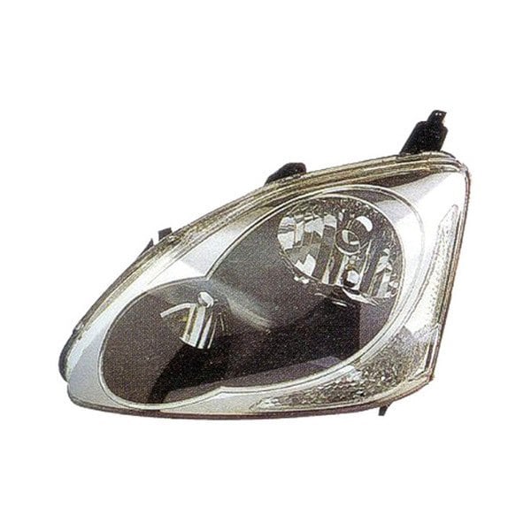 Honda Civic Driver Side Headlight Assembly W/O Bulbs Or Sockets Composite 2 Door Hatchback - HO2502122