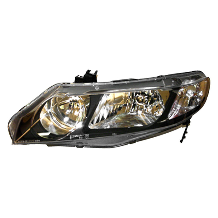 Honda Civic Hybrid/Hybrid-L Driver Side Headlight Assembly Composite Sedan - HO2502127