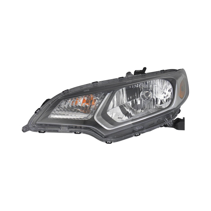 Honda Fit Driver Side Headlight Assembly Composite - HO2502160