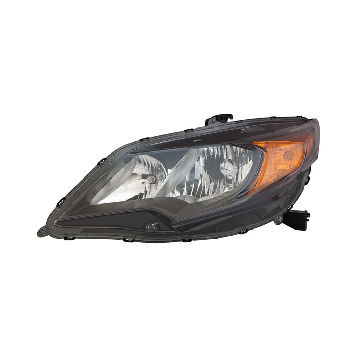 Honda Civic Driver Side Headlight Assembly Composite Coupe - HO2502163