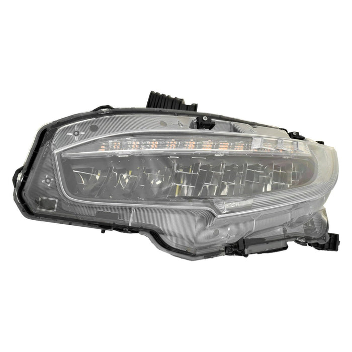 Honda Civic Driver Side Headlight Assembly Led Composite - HO2502199