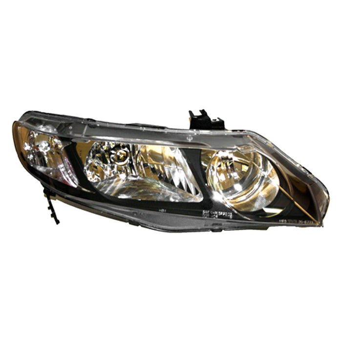 Honda Civic Hybrid/Hybrid-L Passenger Side Headlight Assembly Composite Sedan - HO2503127