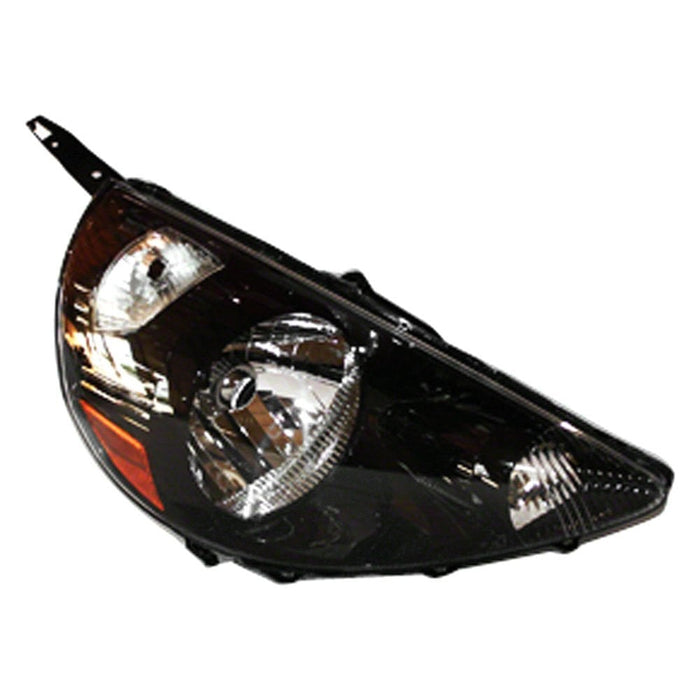 Honda Fit Passenger Side Headlight Assembly Night Hawk Code B92P Composite - HO2503131