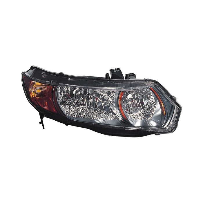 Honda Civic Passenger Side Headlight Assembly Composite Coupe - HO2503133