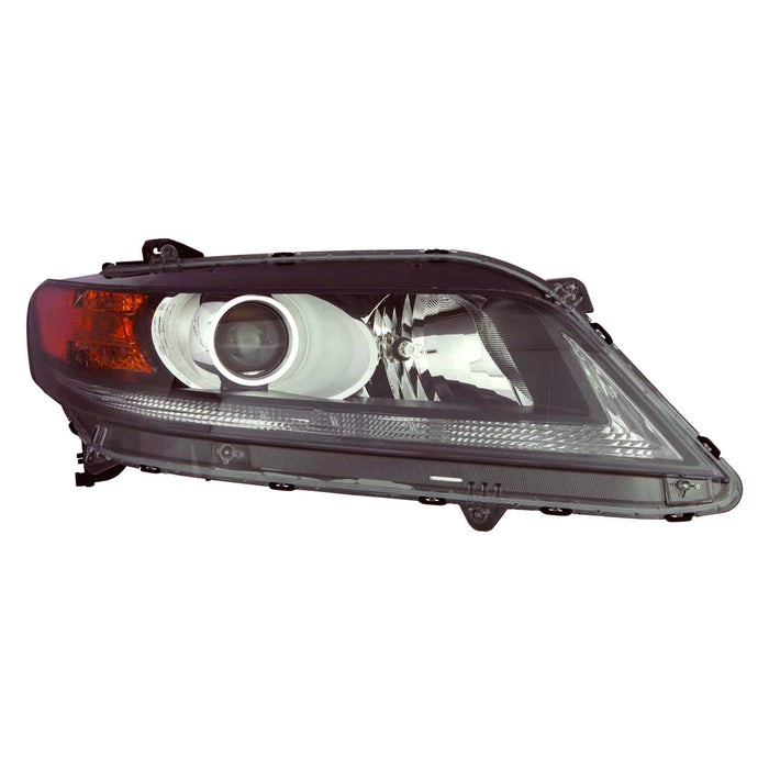 Honda Accord Passenger Side Headlight Assembly Halogen Composite 3.5L V6 Coupe - HO2503153