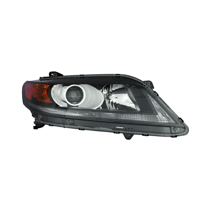 Honda Accord Passenger Side Headlight Assembly Halogen W/O Led Composite 2.4L L4 Coupe - HO2503157