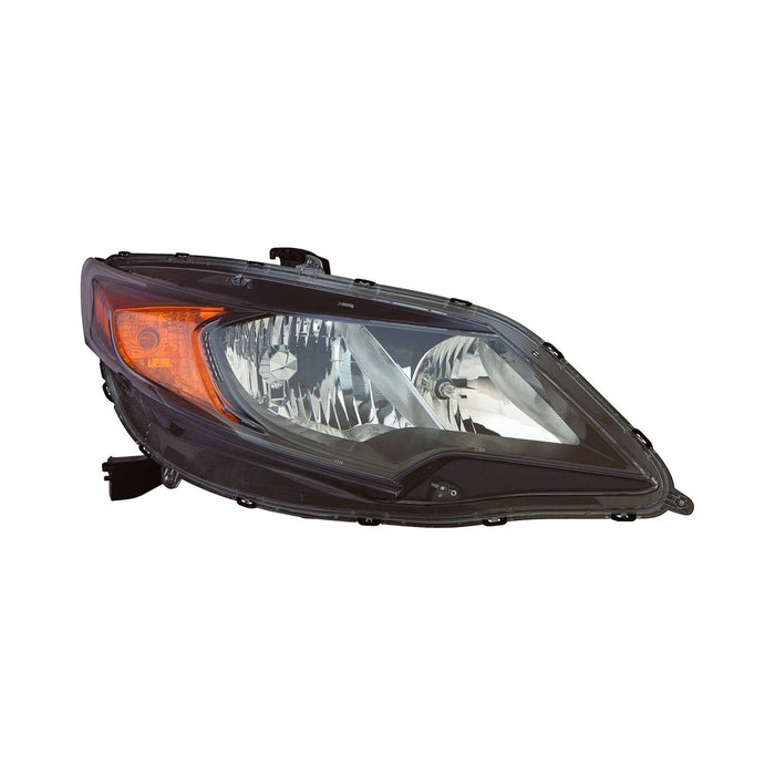 Honda Civic Passenger Side Headlight Assembly Composite Coupe - HO2503163