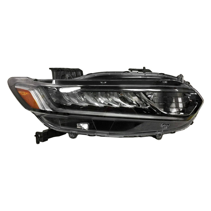 Honda Accord EX/EX-L/Hybrid/Hybrid EX/Hybrid EX-L/LX/SE/Sport/Sport Plus/Sport SE Passenger Side Headlight Assembly Halogen High Beam Composite - HO2503187