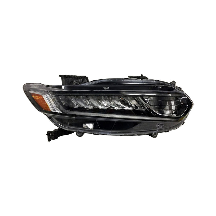 Honda Accord Hybrid/Hybrid EX/Hybrid EX-L/Hybrid Touring Passenger Side Headlight Assembly Halogen Led Low Beam Composite - HO2503196