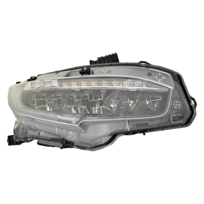 Honda Civic Passenger Side Headlight Assembly Led Composite - HO2503199