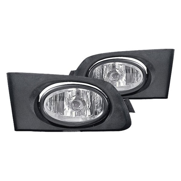 Honda Civic DX/HX Fog Light Assembly Accessory Fog Lamp Set 2 Door Coupe - HO2590105
