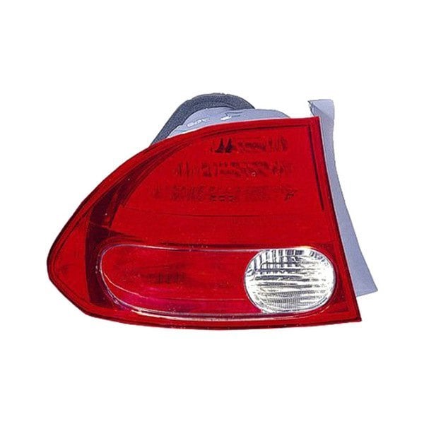 Honda Civic Hybrid Driver Side Tail Light Assembly On Body Lens/Housing 4 Door Sedan - HO2800166