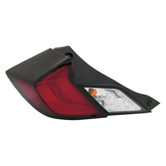 Honda Civic Driver Side Tail Light Assembly Coupe - HO2800191