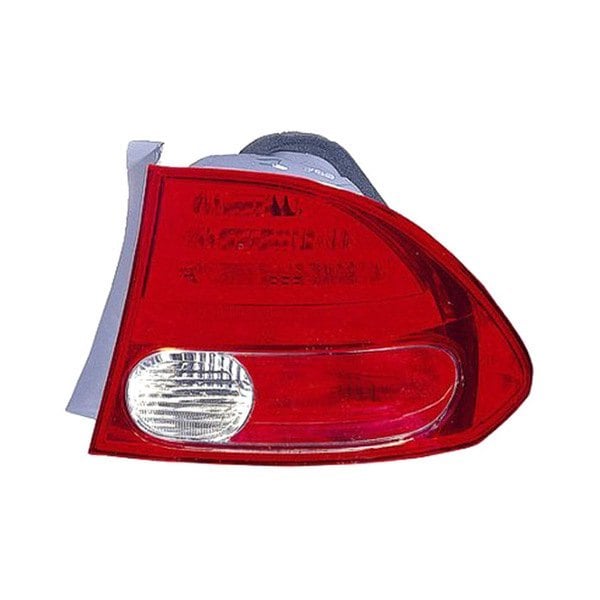 Honda Civic Hybrid Passenger Side Tail Light Assembly On Body Lens/Housing 4 Door Sedan - HO2801165