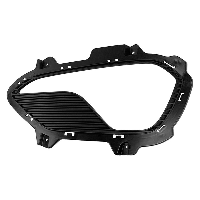 Hyundai Santa Fe Front Driver Side Bumper Insert Fog Lamp Bezel From 12-18-12 For Use W/Fog Lamps - HY1038122