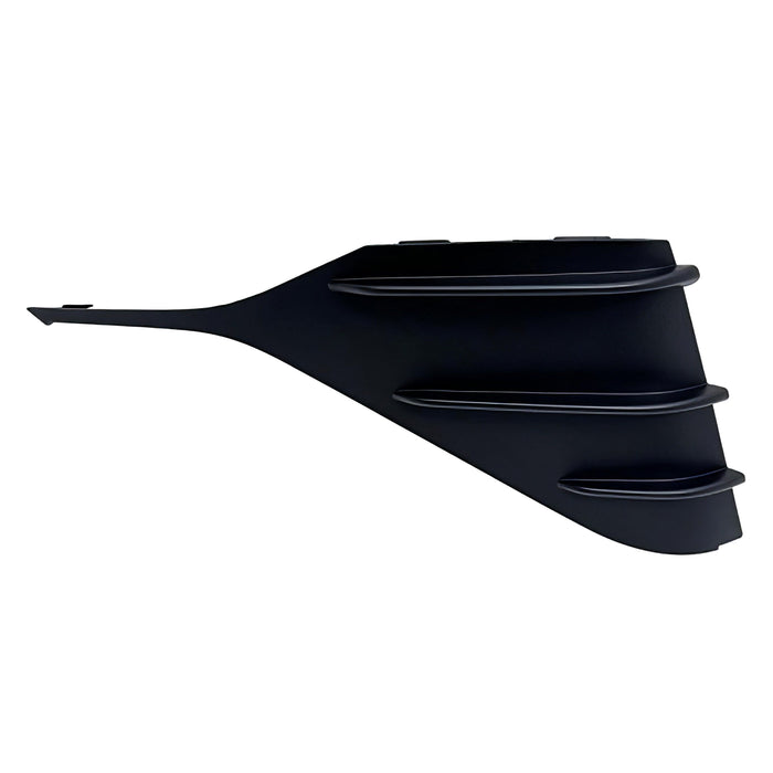 Hyundai Elantra Front Driver Side Bumper Insert Fog Lamp Opening Cover For Use W/O Fog Lamps Textured - HY1038188