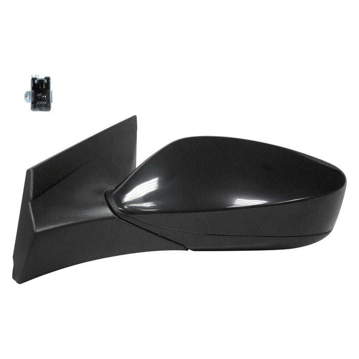 Hyundai Accent Driver Side Door Mirror Power Heated W/O Signal Lamps Assembly - HY1320186