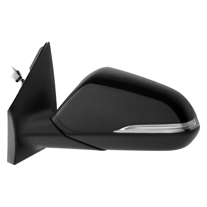 Hyundai Sonata Driver Side Door Mirror Power Heated W/O Blind Spot Detection W/Signal Lamp Assembly - HY1320204