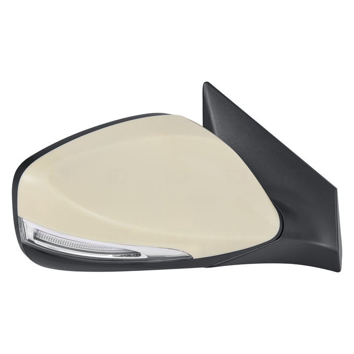 Hyundai Elantra/Elantra Coupe Passenger Side Door Mirror To 11-1-13 Power Heated W/Signal Lamp Assembly - HY1321209