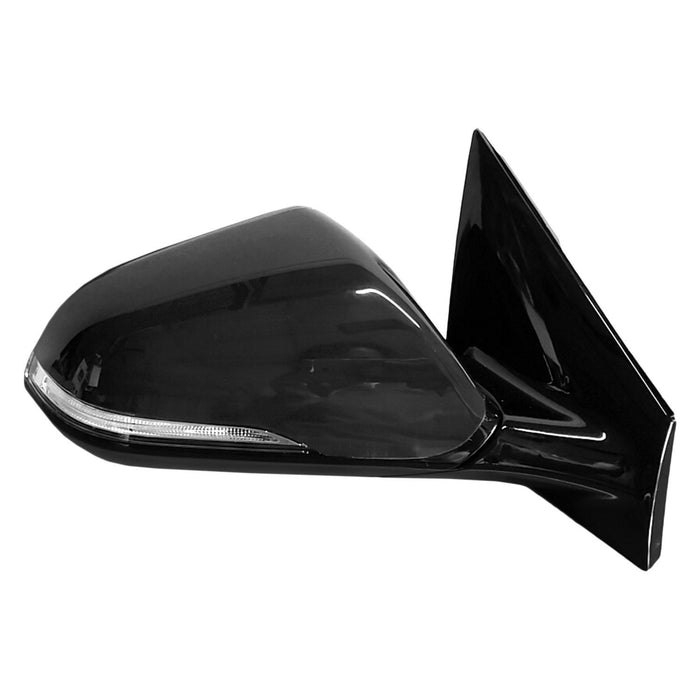 Hyundai Sonata Passenger Side Door Mirror W/Blis W/Signal Lamp W/O Memory Gloss Base Assembly - HY1321228