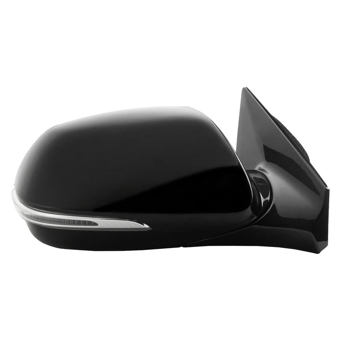 Hyundai Santa Fe Passenger Side Door Mirror Heated W/Signal Lamp W/Blind Spot Detection W/O Memory Assembly - HY1321286