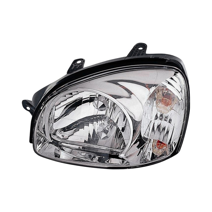 Hyundai Santa Fe Driver Side Headlight Assembly Includes Park/Signal Lamps To 3/3/03 Composite - HY2502121