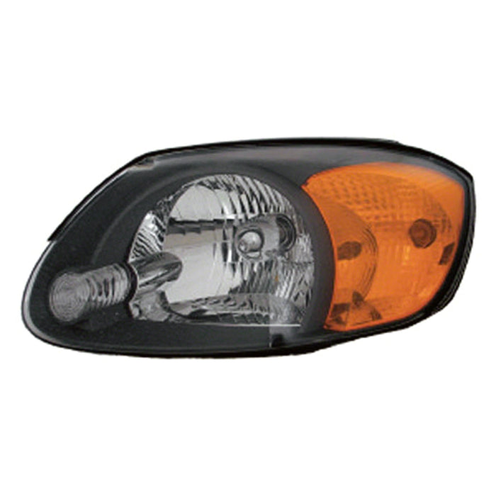 Hyundai Accent Driver Side Headlight Assembly From 9-1-02 To 3-1-06 Composite - HY2502128