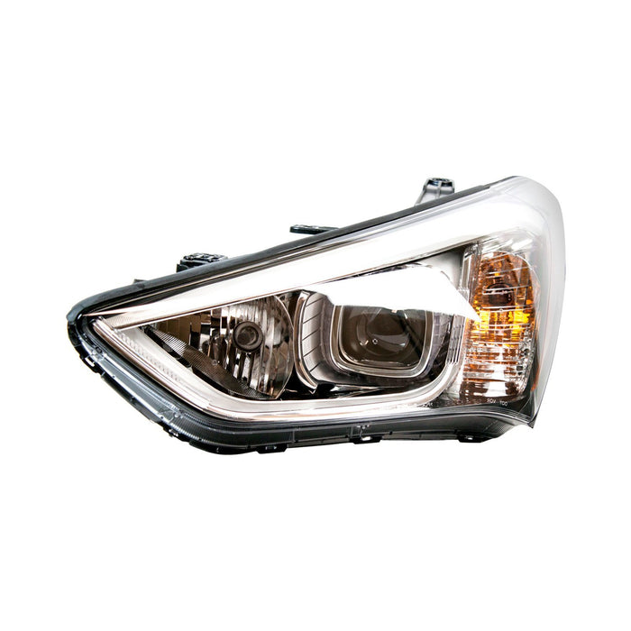 Hyundai Santa Fe Sport Driver Side Headlight Assembly Halogen Composite - HY2502169
