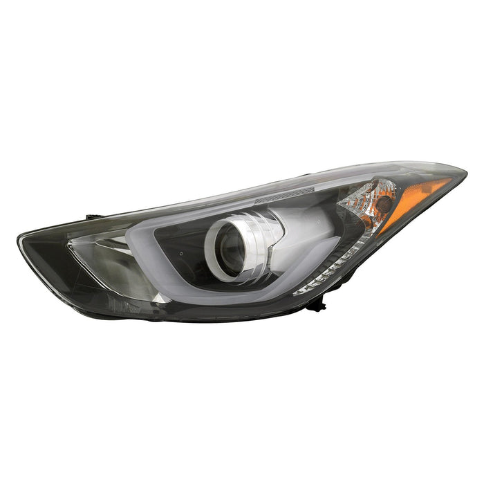 Hyundai Elantra/Elantra Coupe Driver Side Headlight Assembly Korea Built W/Led Position Lamp Composite - HY2502188