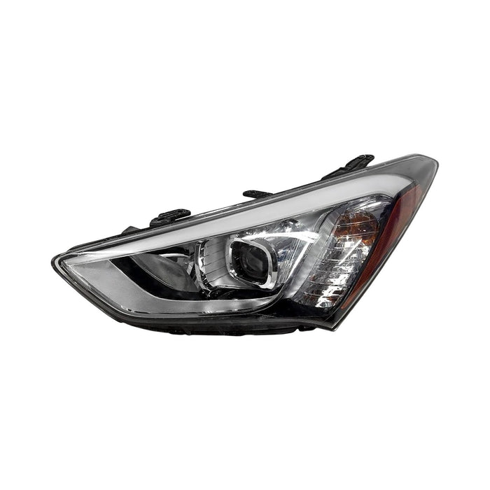 Hyundai Santa Fe Limited Driver Side Headlight Assembly Hid Composite - HY2502198