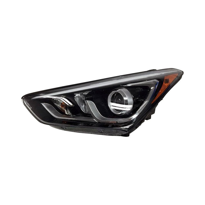 Hyundai Santa Fe Sport Driver Side Headlight Assembly Hid W/O Adaptive Cornering Composite - HY2502208