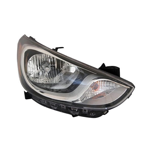 Hyundai Accent Passenger Side Headlight Assembly Std Type Composite Hatchback/Sedan - HY2503163
