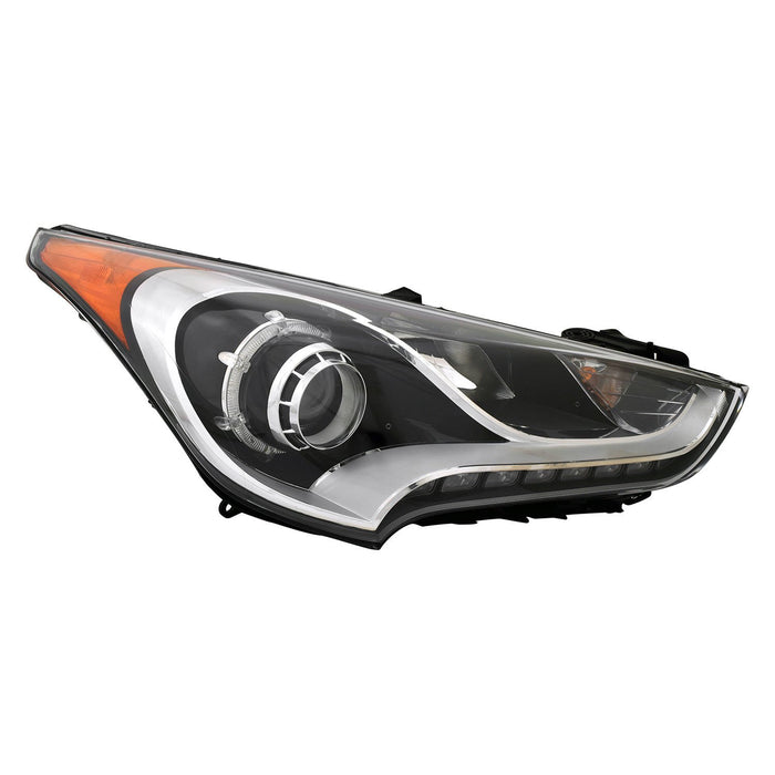 Hyundai Veloster Passenger Side Headlight Assembly Type 2 Projector Type Composite - HY2503170
