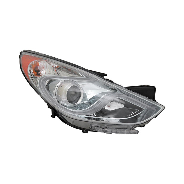 Hyundai Sonata Hybrid/Hybrid Limited/Hybrid Premium Passenger Side Headlight Assembly Composite - HY2503177