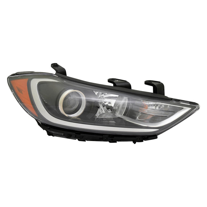 Hyundai Elantra Passenger Side Headlight Assembly Hid W/Dynamic Bending Composite - HY2503207