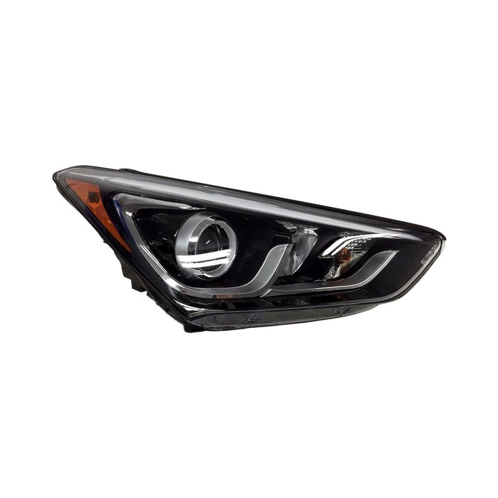 Hyundai Santa Fe Sport Passenger Side Headlight Assembly Hid W/O Adaptive Cornering Composite - HY2503208