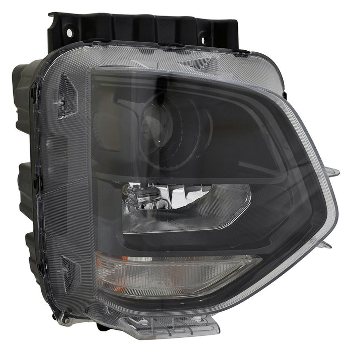 Hyundai Santa Fe Passenger Side Headlight Assembly Halogen Composite - HY2503232