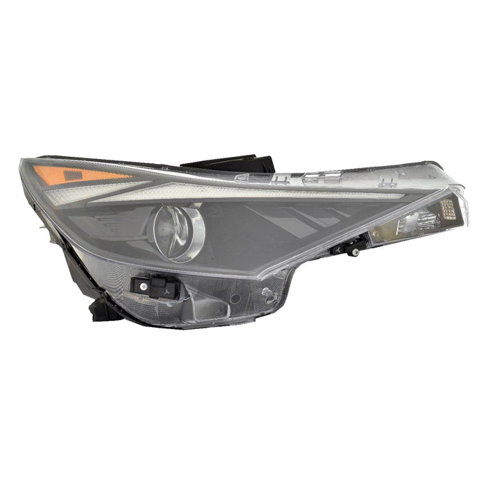 Hyundai Elantra Passenger Side Headlight Assembly Halogen Korea Built Composite - HY2503248