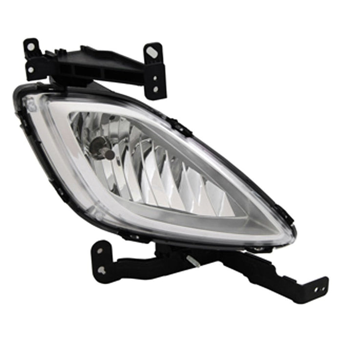 Hyundai Elantra Passenger Side Fog Light Assembly Sedan - HY2593138