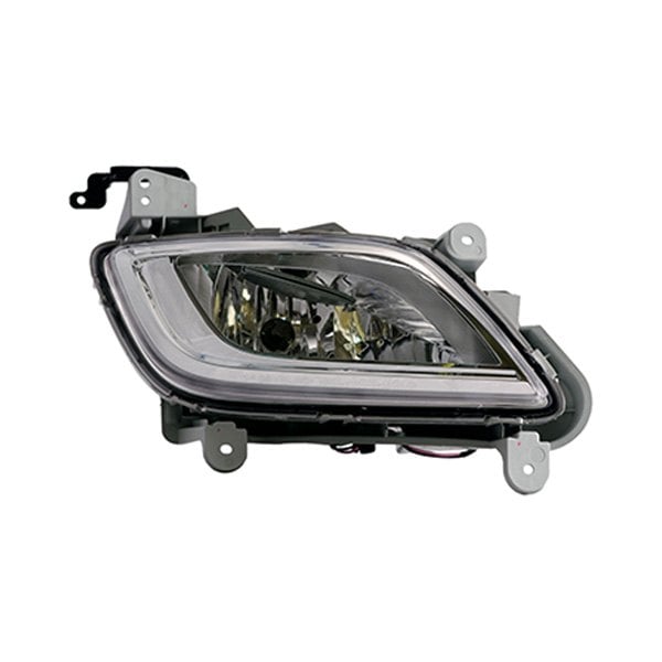 Hyundai Veloster Passenger Side Fog Light Assembly Naturally Aspirated - HY2593152