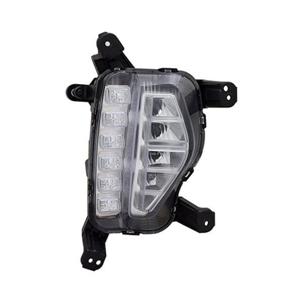 Hyundai Santa Fe/Fe XL Passenger Side Fog Light Assembly Led W/Drl - HY2593165